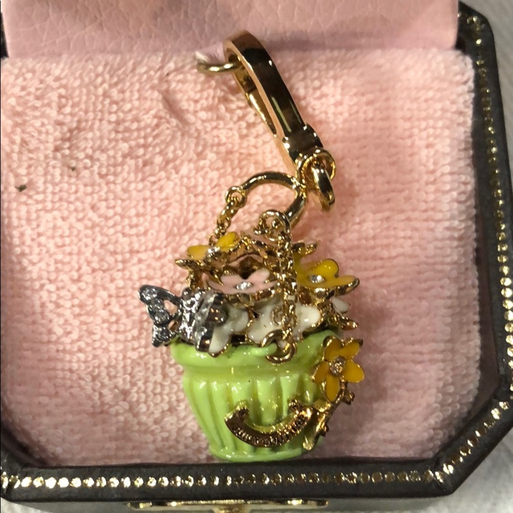 Juicy Couture Flower Basket Charm